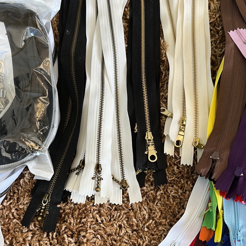 Assorted Colorful Zippers Collection - Picture 3 of 5